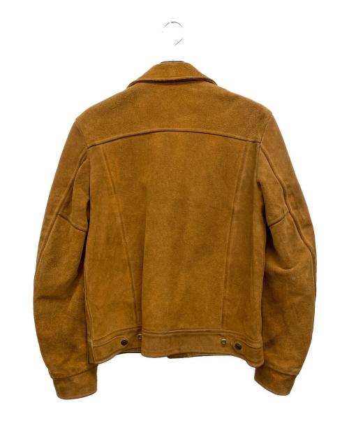 Schott（ショット）Schott (ショット) スウェードレザー3rdジャケット ブラウン サイズ:38の古着・服飾アイテム