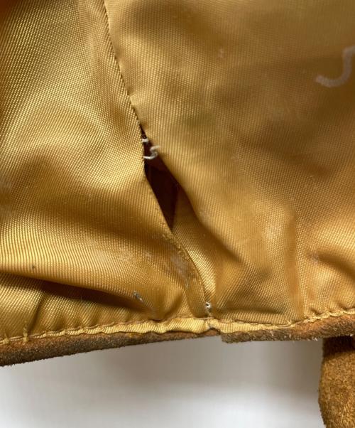 Schott（ショット）Schott (ショット) スウェードレザー3rdジャケット ブラウン サイズ:38の古着・服飾アイテム