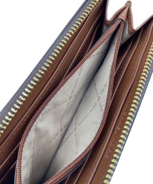 MICHAEL KORS（マイケル・コース）MICHAEL KORS (マイケル・コース) 長財布 ブラウンの古着・服飾アイテム
