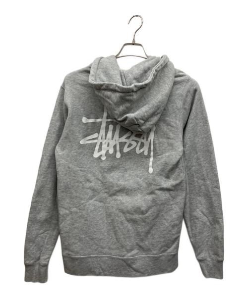 stussy（ステューシー）stussy (ステューシー) パーカー ライトグレー サイズ:Sの古着・服飾アイテム
