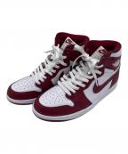 NIKEナイキ）の古着「AIR JORDAN 1 RETRO」｜レッド×ホワイト