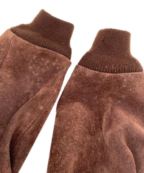 AVIREX（アヴィレックス）AVIREX (アヴィレックス) レザージャケット ブラウン サイズ:Mの古着・服飾アイテム