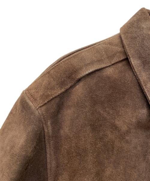 AVIREX（アヴィレックス）AVIREX (アヴィレックス) レザージャケット ブラウン サイズ:Mの古着・服飾アイテム