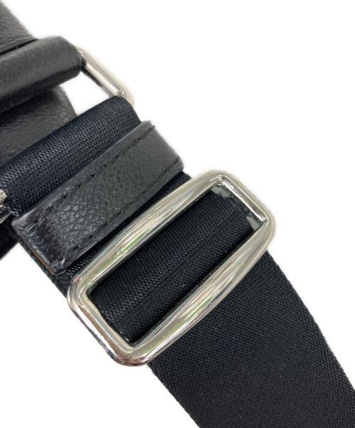 COACH（コーチ）COACH (コーチ) レザーショルダーバッグ ブラックの古着・服飾アイテム