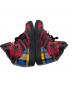中古・古着 adidas (アディダス) JEREMY SCOTT (ジェレミー スコット) インスティンクト ハイ タータンチェック レッド×ブラック サイズ:27.5㎝：7000円