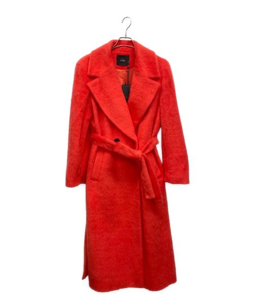 ACTITUDE by TWINSET（アクティテュードバイツインセット）ACTITUDE by TWINSET (アクティテュードバイツインセット) コート レッド サイズ:Sの古着・服飾アイテム