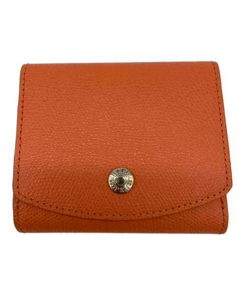 TOPKAPI（トプカピ）TOPKAPI (トプカピ) 2つ折り財布 オレンジの古着・服飾アイテム