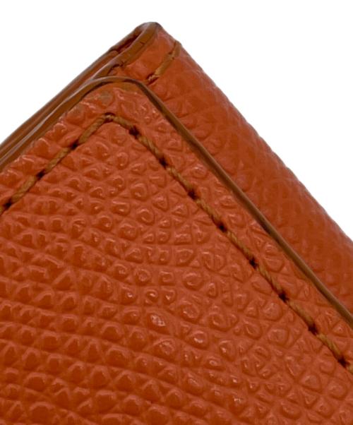 TOPKAPI（トプカピ）TOPKAPI (トプカピ) 2つ折り財布 オレンジの古着・服飾アイテム