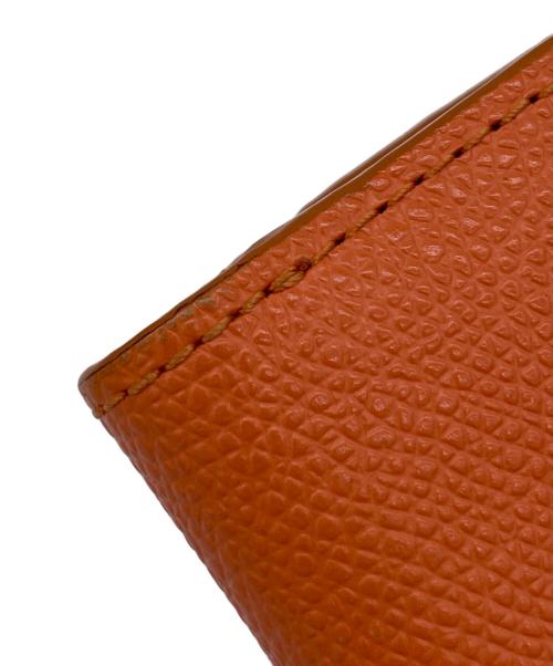 TOPKAPI（トプカピ）TOPKAPI (トプカピ) 2つ折り財布 オレンジの古着・服飾アイテム