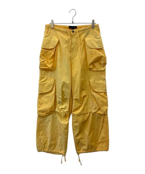 entire studios（エンタイアスタジオ）ENTIRE STUDIOS (エンタイアスタジオ) ENTIRE STUDIOS　カーゴパンツ イエロー サイズ:Mの古着・服飾アイテム
