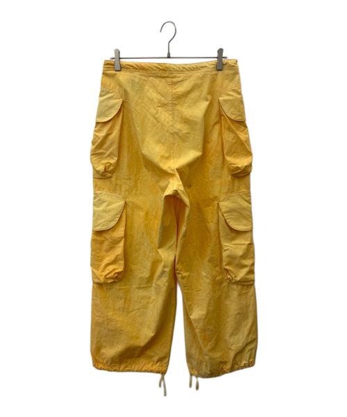 entire studios（エンタイアスタジオ）ENTIRE STUDIOS (エンタイアスタジオ) ENTIRE STUDIOS　カーゴパンツ イエロー サイズ:Mの古着・服飾アイテム