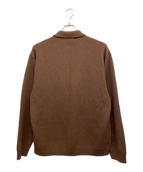 SUPREME（シュプリーム）Supreme (シュプリーム) ジップジャケット ブラウン サイズ:Lの古着・服飾アイテム