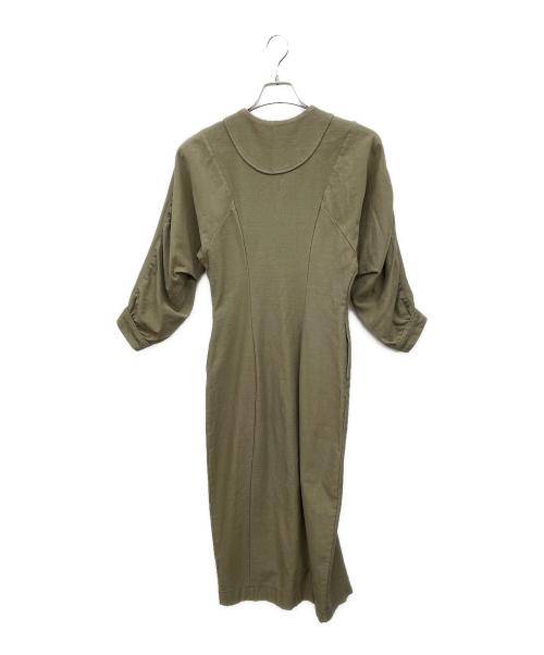 THE SHINZONE（ザ シンゾーン）THE SHINZONE (ザ シンゾーン) 長袖ワンピース グリーン サイズ:34の古着・服飾アイテム