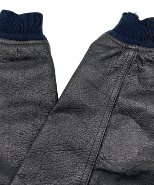 KANSAIMAN（カンサイマン）kansaiman (カンサイマン) 立体バックロゴMA-1ジャケット ブラック サイズ:Fの古着・服飾アイテム