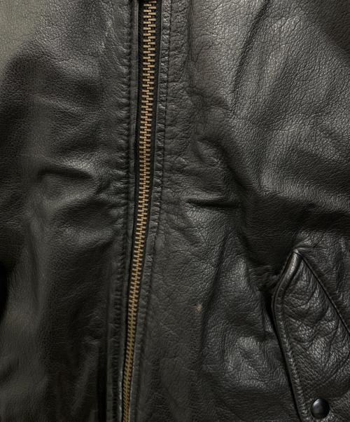 KANSAIMAN（カンサイマン）kansaiman (カンサイマン) 立体バックロゴMA-1ジャケット ブラック サイズ:Fの古着・服飾アイテム