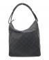 GUCCI (グッチ) GGプリント　ハンドバッグ ブラック：15000円