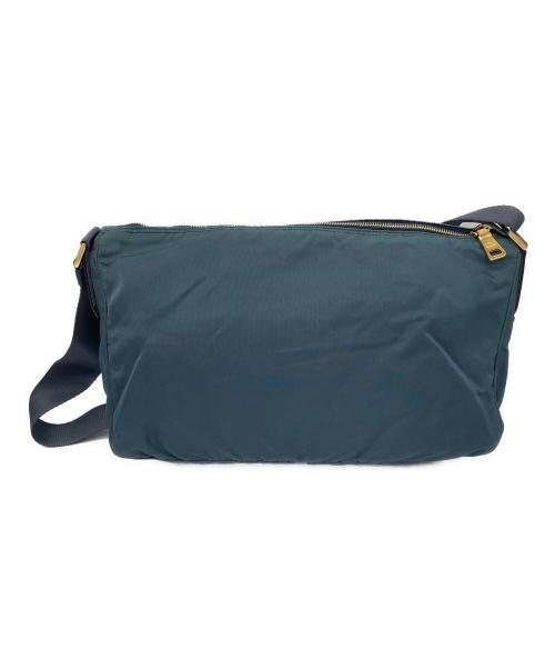 PRADA（プラダ）PRADA (プラダ) ナイロンショルダーバッグ インディゴの古着・服飾アイテム