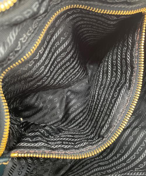 PRADA（プラダ）PRADA (プラダ) ナイロンショルダーバッグ インディゴの古着・服飾アイテム