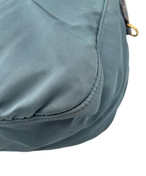 PRADA（プラダ）PRADA (プラダ) ナイロンショルダーバッグ インディゴの古着・服飾アイテム