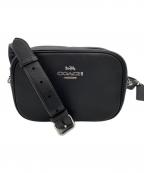COACHコーチ）の古着「ジェイミー カメラ バッグ・リベット　ショルダーバッグ」｜ブラック