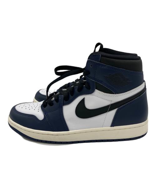 NIKE（ナイキ）NIKE (ナイキ)  Air Jordan 1 Retro High OG ネイビー サイズ:27.5㎝の古着・服飾アイテム