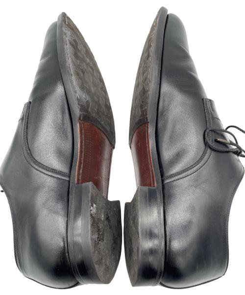 SCOTCH GRAIN（スコッチグレイン）SCOTCH GRAIN (スコッチグレイン) レザーシューズ ブラック サイズ:25.5cmの古着・服飾アイテム