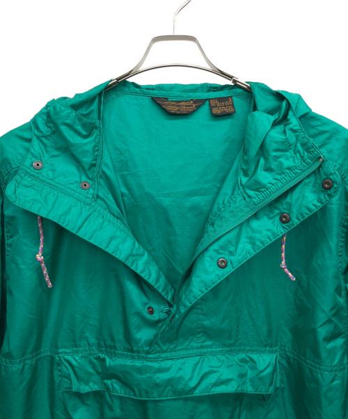 Eddie Bauer（エディーバウアー）Eddie Bauer (エディーバウアー) アノラックパーカー グリーン サイズ:Lの古着・服飾アイテム