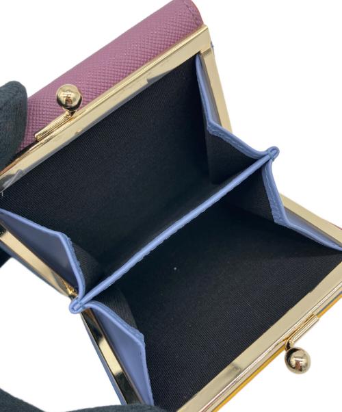 PAUL SMITH（ポールスミス）Paul Smith (ポールスミス) 2つ折り財布 パープル×ブルーの古着・服飾アイテム