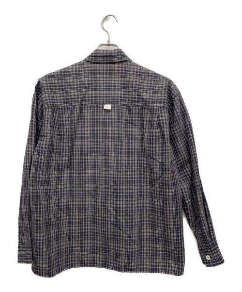 MHL（エムエイチエル）MHL (エムエイチエル) 長袖シャツ ネイビー サイズ:Mの古着・服飾アイテム