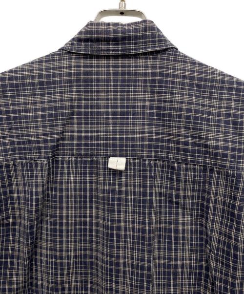 MHL（エムエイチエル）MHL (エムエイチエル) 長袖シャツ ネイビー サイズ:Mの古着・服飾アイテム