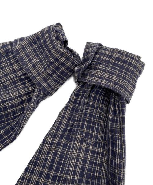 MHL（エムエイチエル）MHL (エムエイチエル) 長袖シャツ ネイビー サイズ:Mの古着・服飾アイテム