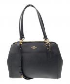 COACHコーチ）の古着「2WAYバッグ」｜ブラック