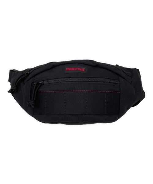 BRIEFING（ブリーフィング）BRIEFING (ブリーフィング) ウエストバッグ ブラックの古着・服飾アイテム