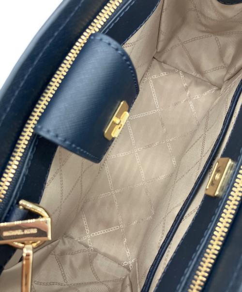 MICHAEL KORS（マイケル・コース）MICHAEL KORS (マイケル・コース) 2WAYバッグ ネイビーの古着・服飾アイテム