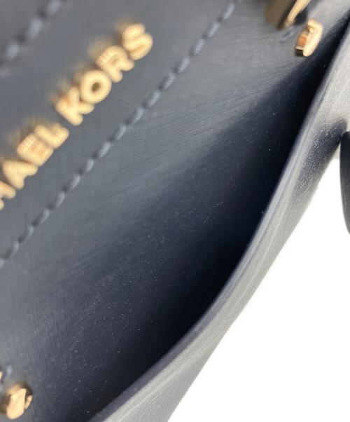 MICHAEL KORS（マイケル・コース）MICHAEL KORS (マイケル・コース) 2WAYバッグ ネイビーの古着・服飾アイテム