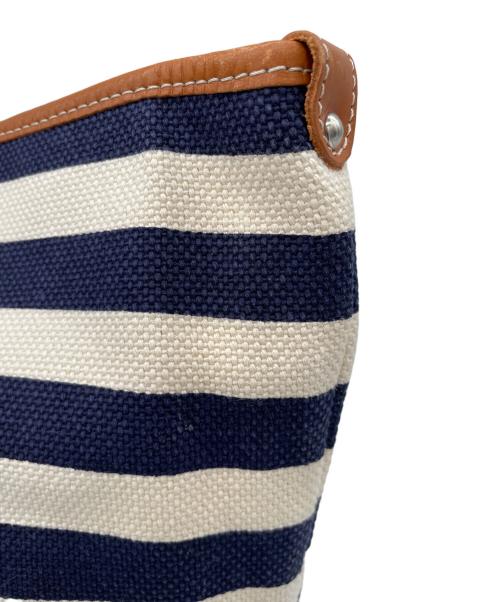 BONFANTI（ボンファンティ）BONFANTI (ボンファンティ) トートバッグ ベージュ×ネイビーの古着・服飾アイテム