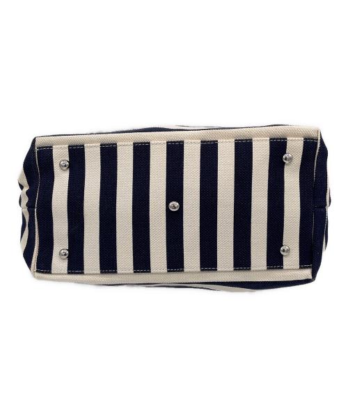 BONFANTI（ボンファンティ）BONFANTI (ボンファンティ) トートバッグ ベージュ×ネイビーの古着・服飾アイテム