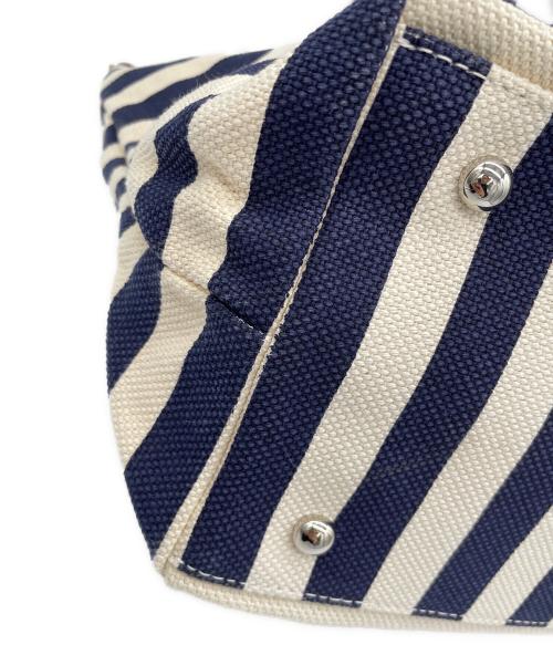 BONFANTI（ボンファンティ）BONFANTI (ボンファンティ) トートバッグ ベージュ×ネイビーの古着・服飾アイテム