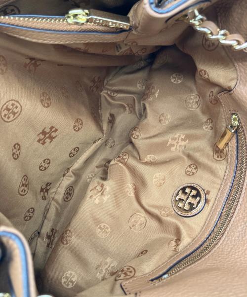 TORY BURCH（トリーバーチ）TORY BURCH (トリーバーチ) ハンドバッグ ブラウンの古着・服飾アイテム