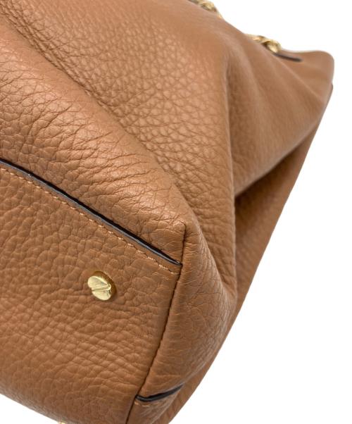 TORY BURCH（トリーバーチ）TORY BURCH (トリーバーチ) ハンドバッグ ブラウンの古着・服飾アイテム