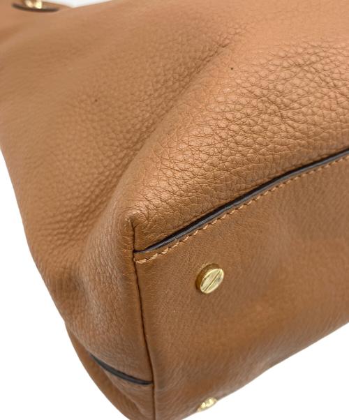 TORY BURCH（トリーバーチ）TORY BURCH (トリーバーチ) ハンドバッグ ブラウンの古着・服飾アイテム