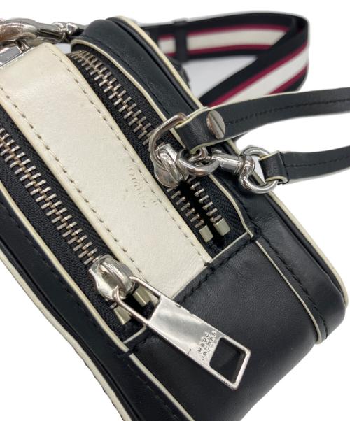 MARC JACOBS（マークジェイコブズ）MARC JACOBS (マークジェイコブズ) ショルダーバッグ ブラック×ホワイトの古着・服飾アイテム