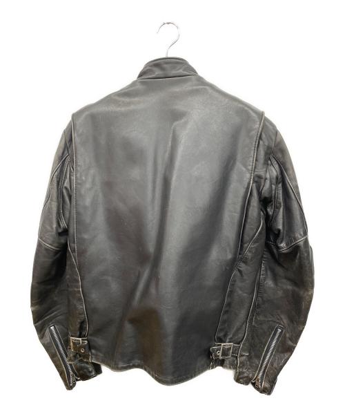 Schott（ショット）Schott (ショット) シングルライダースジャケット ブラック サイズ:40の古着・服飾アイテム