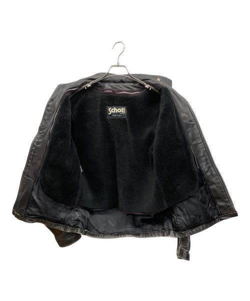 Schott（ショット）Schott (ショット) シングルライダースジャケット ブラック サイズ:40の古着・服飾アイテム
