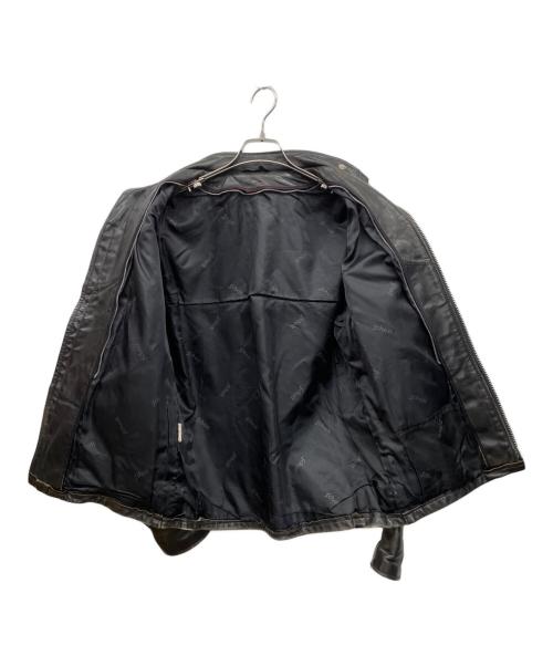 Schott（ショット）Schott (ショット) シングルライダースジャケット ブラック サイズ:40の古着・服飾アイテム