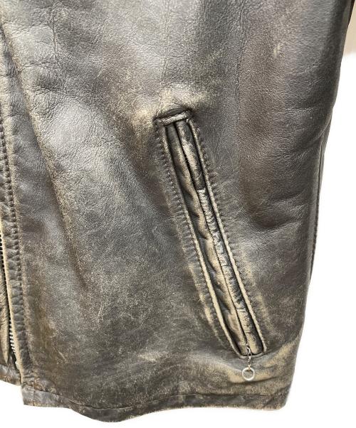 Schott（ショット）Schott (ショット) シングルライダースジャケット ブラック サイズ:40の古着・服飾アイテム