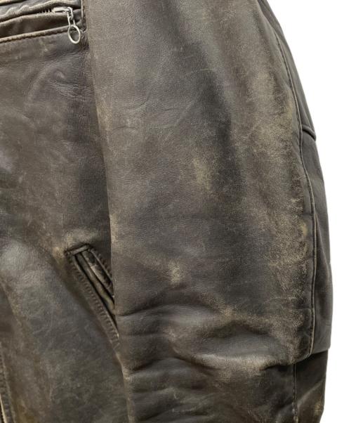 Schott（ショット）Schott (ショット) シングルライダースジャケット ブラック サイズ:40の古着・服飾アイテム