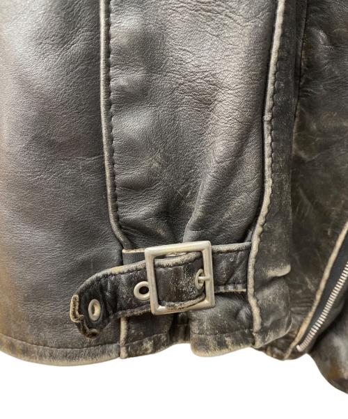 Schott（ショット）Schott (ショット) シングルライダースジャケット ブラック サイズ:40の古着・服飾アイテム