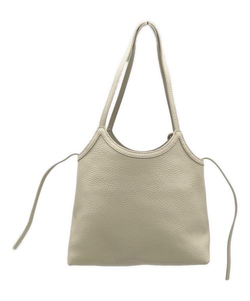 VASIC（ヴァジック）VASIC (ヴァジック) ハンドバッグ アイボリーの古着・服飾アイテム