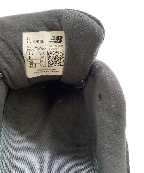 NEW BALANCE（ニューバランス）NEW BALANCE (ニューバランス) スニーカー ブラック サイズ:27.5㎝の古着・服飾アイテム